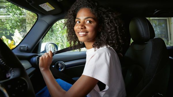 Woman in a MINI